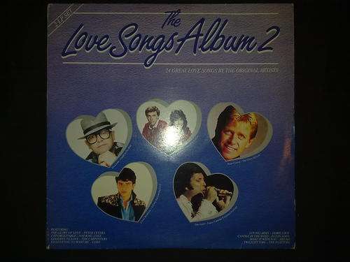Various Artist - The Love Songs Album 2 (LP) Vinyl Record DOUBLE ALBUM