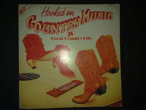 Hooked on Country Music - 70 Great Country Hits (LP) Vinyl Record DOUBLE ALBUM