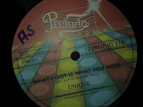 Unique - What I Got Is What You Need (EP) PROMO Vinyl Record MAXI 12'' SINGLE