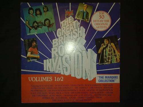 Various - The Great British Rock Invasion (LP) Vinyl Record DOUBLE ALBUM