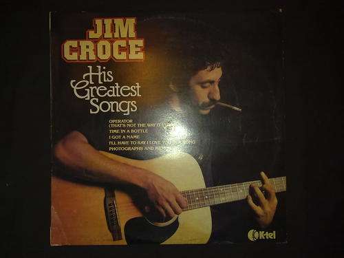 Jim Croce - His Greatest Songs (LP) Vinyl Record