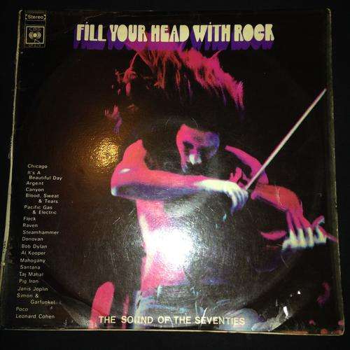Various - Fill Your Head With Rock (LP) Vinyl Record DOUBLE ALBUM