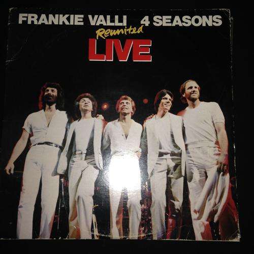 Frankie Valli / 4 Seasons - Reunited Live (LP) Vinyl Record DOUBLE ALBUM