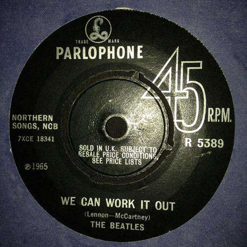 The Beatles - We Can Work It Out / Day Tripper (SP) 7" Single 45RPM