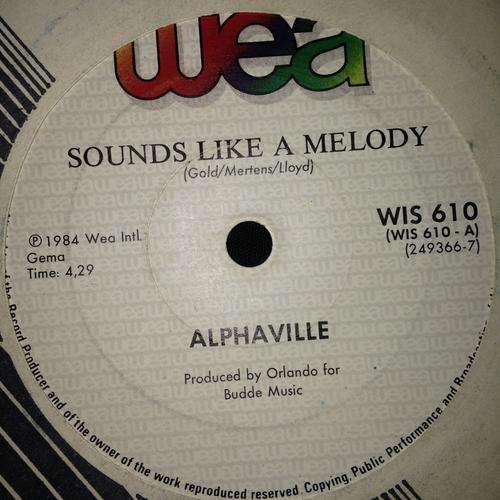 Alphaville - Sounds Like A Melody (SP) 7" Single 45RPM