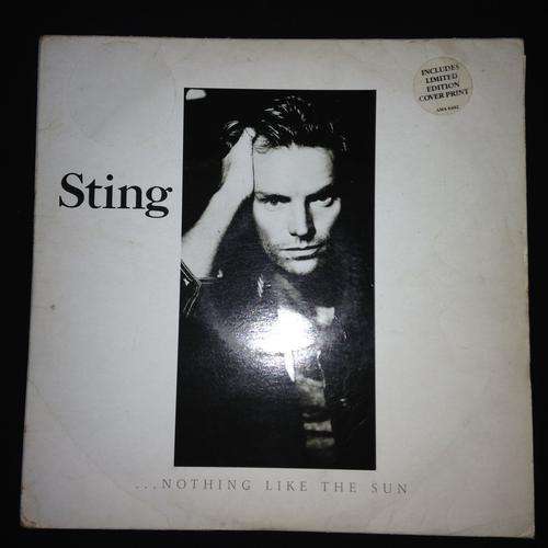 Sting - ...Nothing Like The Sun (LP) Vinyl Record DOUBLE ALBUM