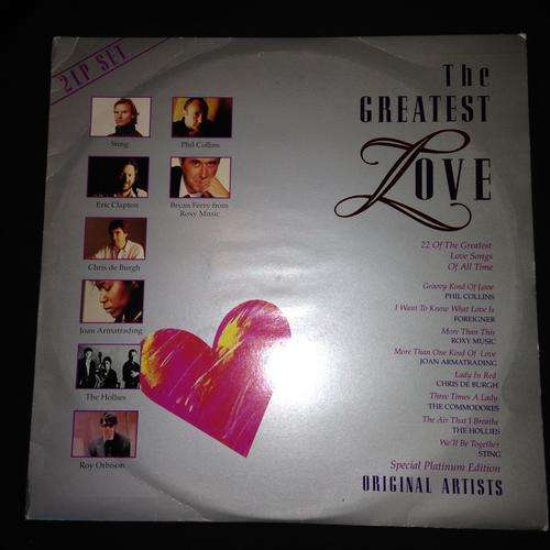 Various - The Greatest Love (LP) Vinyl Record DOUBLE ALBUM