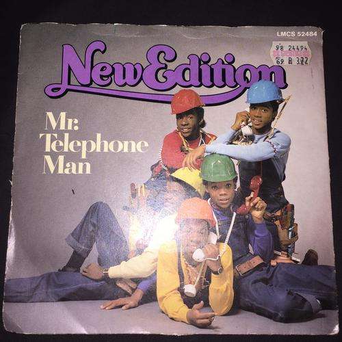 New Edition - Mr. Telephone Man (7", Single) 45 RPM