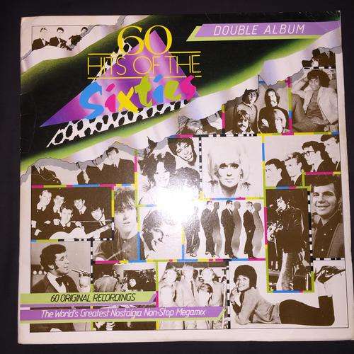 Various - 60 Hits of the Sixties (LP) Vinyl Record DOUBLE ALBUM