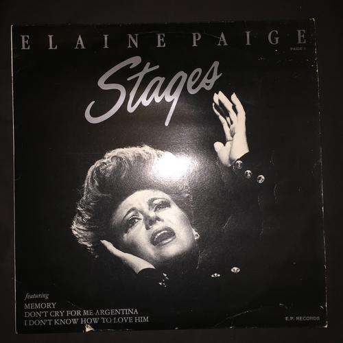 Elaine Paige - Stage (LP) Vinyl Record