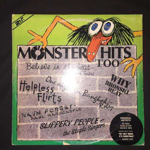 Various -Monster Hits Too (LP) Vinyl Record DOUBLE ALBUM