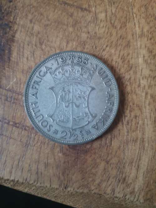 1953 Two and a Half Shillings