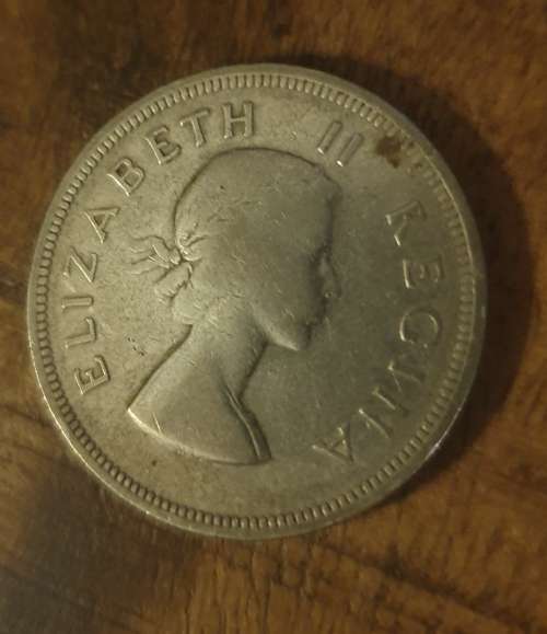 1955 Two and a half Shillings