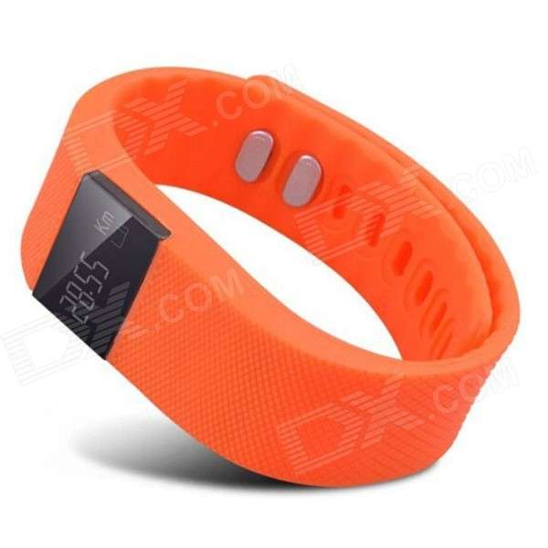 TW64 OLED Bluetooth V4.0 Smart Bracelet Wristband - Orange