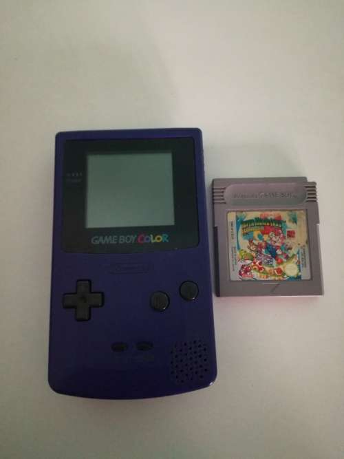 Original Nintendo Game Boy Color with Super Mario Land Game
