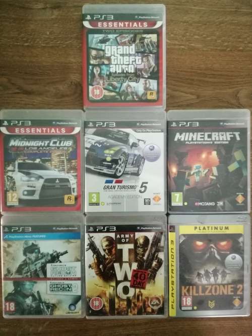 7 x PlayStation 3 (PS3) Games Bundle