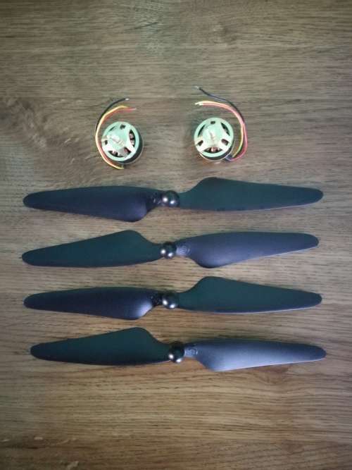 Hubsan H501S Motors and Props