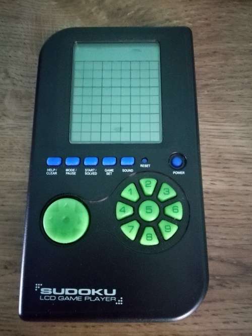 Sudoku LCD Game Player