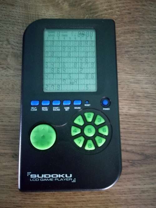 Sudoku LCD Game Player