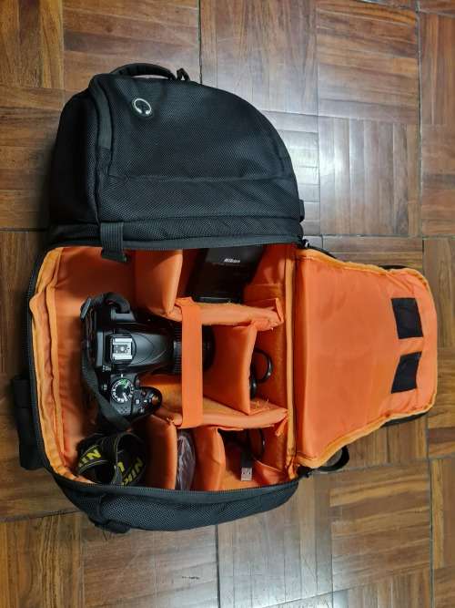 Nikon D3300 with 18-55mm Lens and Bag