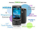 Blackberry Torch, ***BRAND NEW*** 9800 slider - LOCAL STOCK