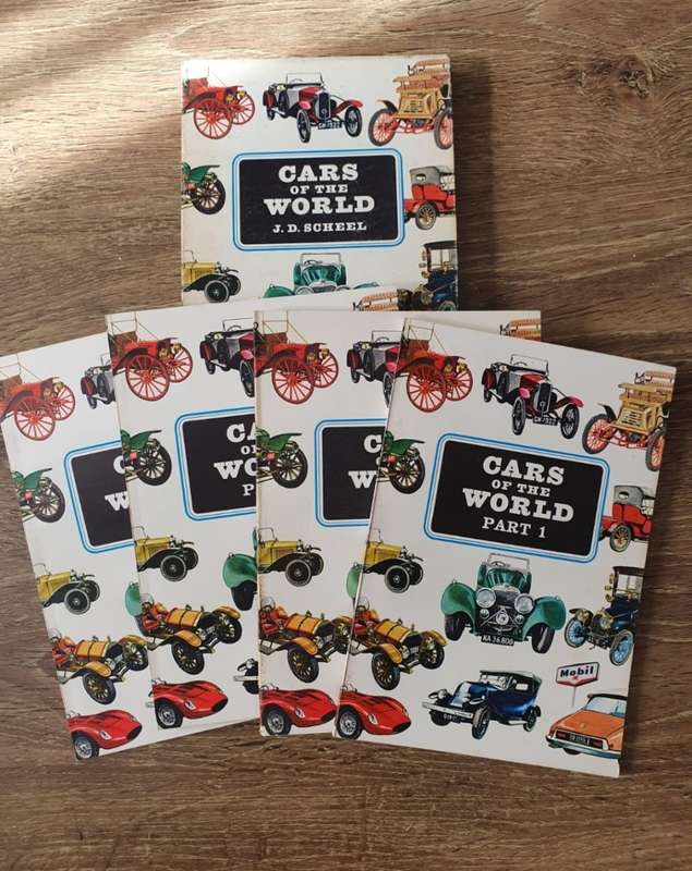 CARS OF THE WORLD by J.D. SCHEEL