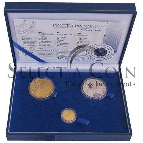 2008 Mahatma Gandhi Proof Set @ CRAZZZY R1