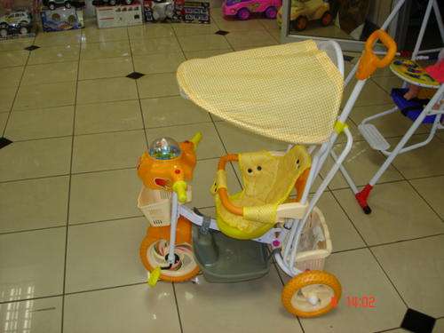 Tricycles with musicc and umbrella