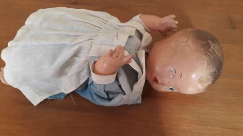 A beautiful little composite doll