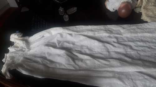 A very beautiful VICTORIAN CHRISTENING DRESS