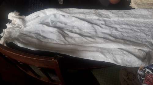 A very beautiful VICTORIAN CHRISTENING DRESS