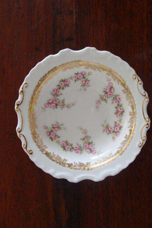 Royal Albert 'Dimity Rose' Pattern Sweet Dish.