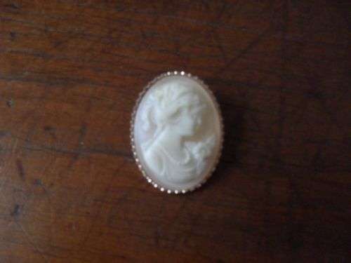 Beautiful, Old, large Cameo Clip