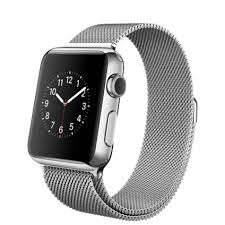 APPLE WATCH 38mm SPACE GRAY ALUMINIUM CASE - MANY ORIGINAL STRAPS