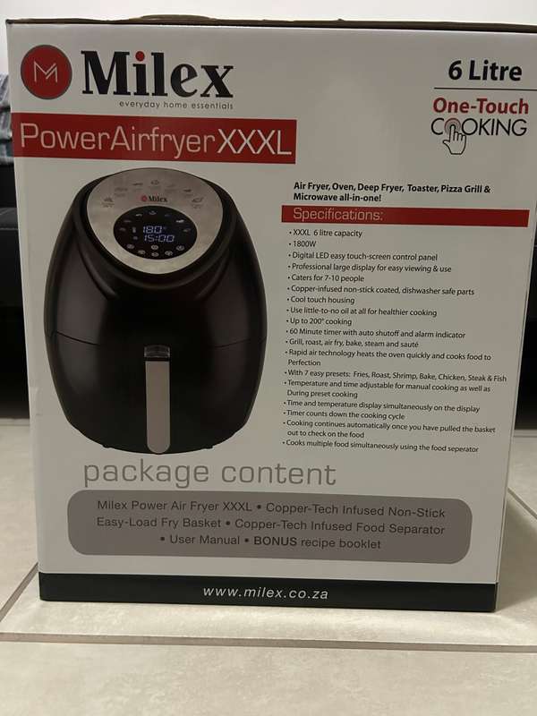 Milex Power Airfryer XXXL