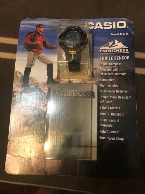 Casio Triple sensor watch