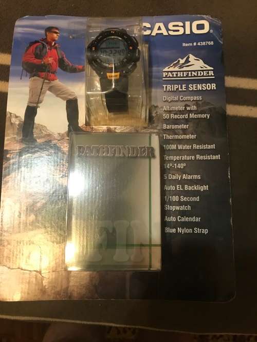 Casio Triple sensor watch