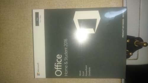 Microsoft Office home & student 2016 package