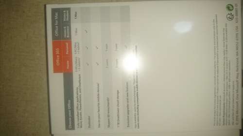 Microsoft Office home & student 2016 package