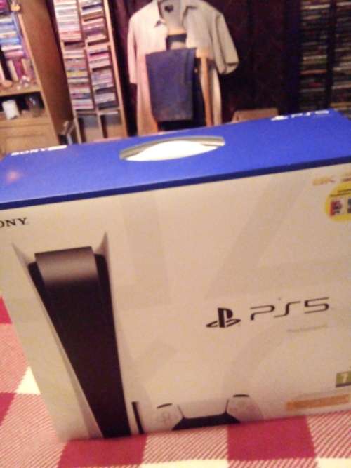 Playstation 5 console includes 2 games, still sealed