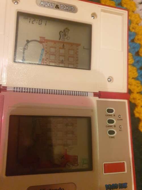 nintendo game and watch Mickey and Donald