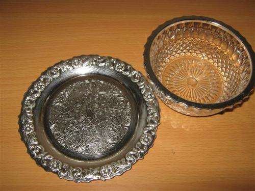Collectable Glass Bowl and Plate