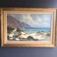 Beautiful Large Original Ben Bianchina oil on board. Low price.