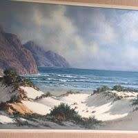 Beautiful Large Original Ben Bianchina oil on board. Low price.