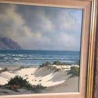 Beautiful Large Original Ben Bianchina oil on board. Low price.