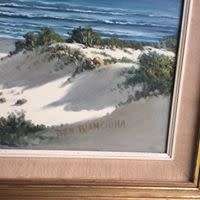 Beautiful Large Original Ben Bianchina oil on board. Low price.