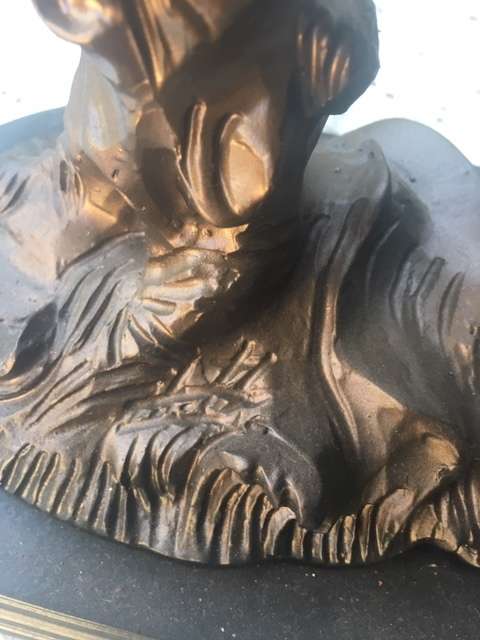 Bronzed Horse sculpture