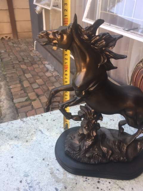 Bronzed Horse sculpture