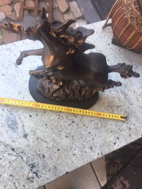 Bronzed Horse sculpture