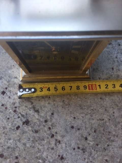 Hermle carriage clock